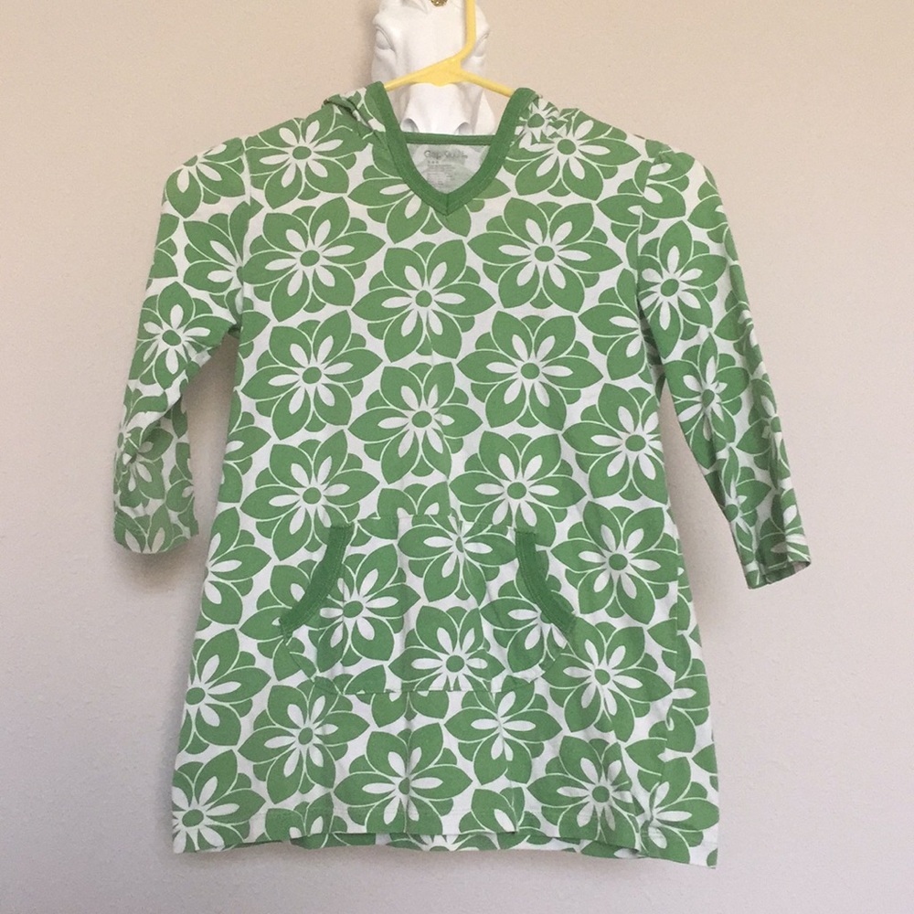 GAP Kids 3/4 Sleeve Hooded Top